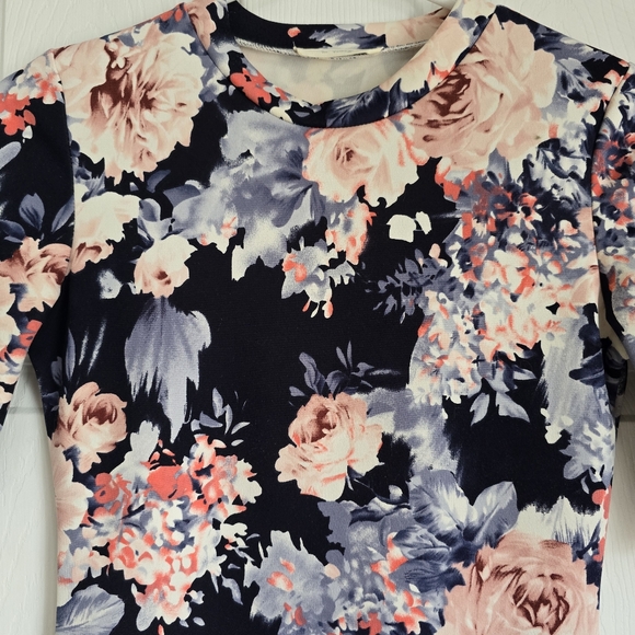 🌷Floral Bodycon Mini Dress - Picture 3 of 8